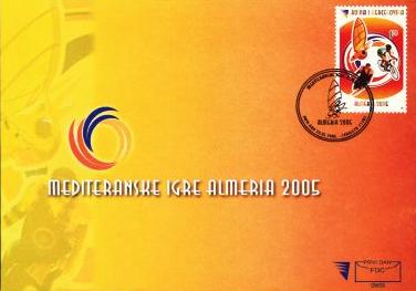 sport---mediteranske-igre-almeria-2005-fdc